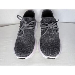 Vessi Everyday Waterproof Sneakers Women's 9 Gray Knit Lace Up Comfort Shoes